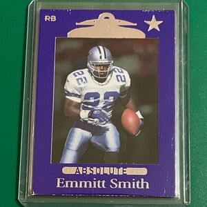 Emmitt Smith #28 1999 Playoff Absolute Football Trading Card